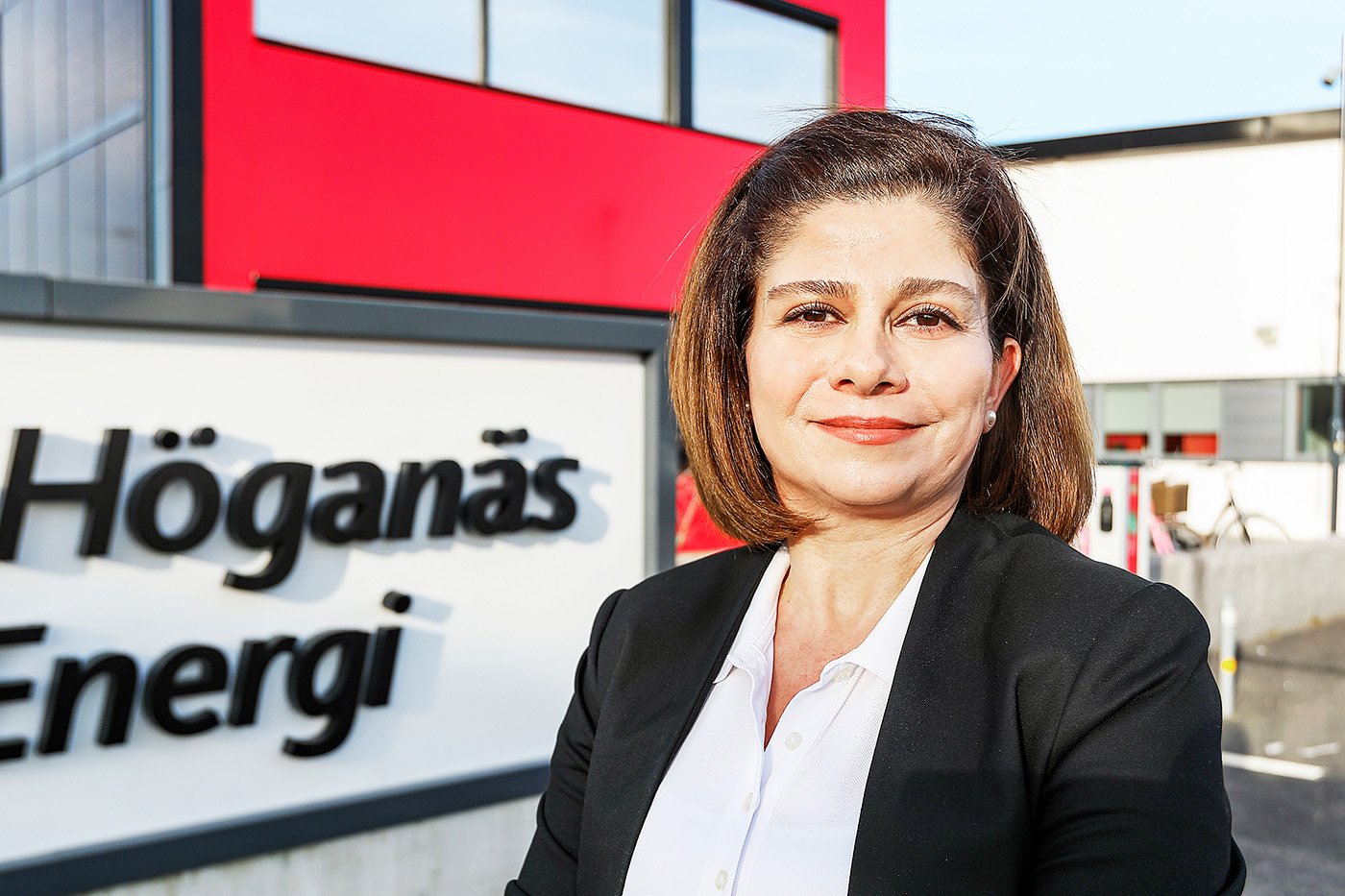 – Jag är stolt över att jobba i Höganäs, säger Negar Ghanavati.